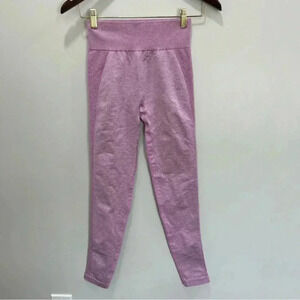 Gymshark Womens Pink Flex High Waisted Compression Leggings Size s